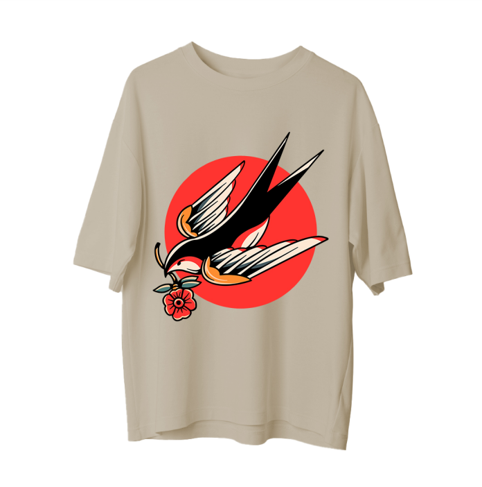 Swallow - Oversize T-shirt