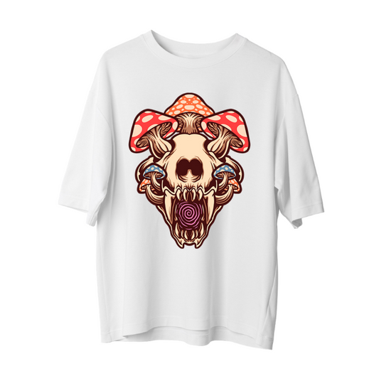 Tiger Skull - Oversize T-shirt