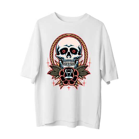 Traditional Skull - Oversize T-shirt